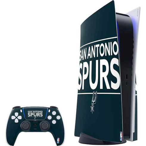 NBA San Antonio Spurs Standard - Black PS5 Bundle Skin